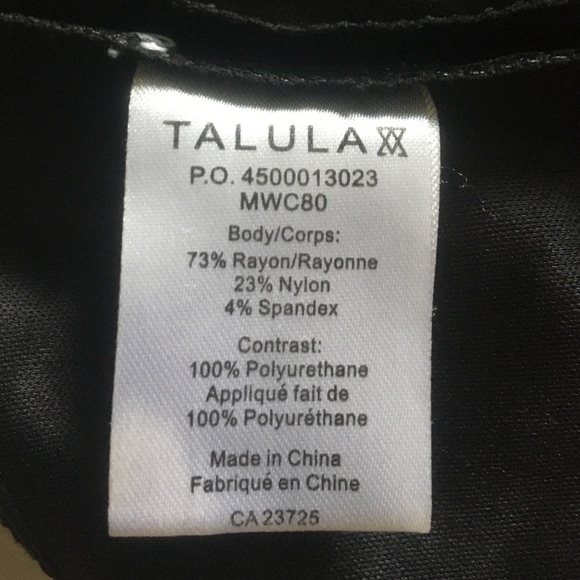 ARITZIA TALULA MINI FAUX LEATHER PATCH SKIRT - Picture 4 of 4